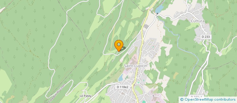 localisation de l'entreprise MADAME LUCIE CABANIOLS  LAVANS-LES-SAINT-CLAUDE