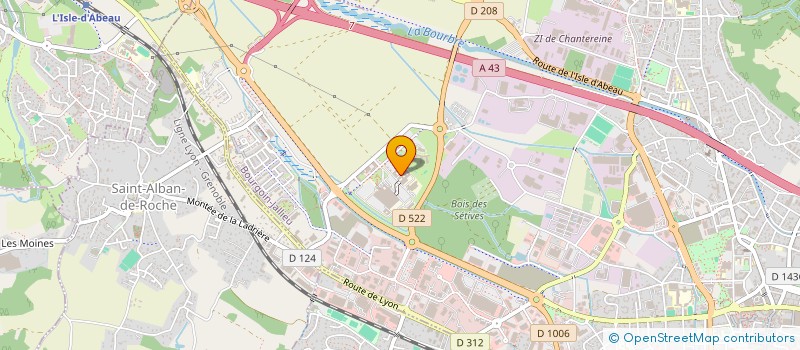 localisation de l'entreprise MADAME LUCIE CAMPET  BOURGOIN-JALLIEU