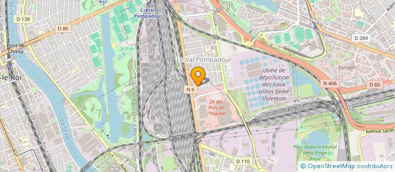 localisation de l'entreprise MADAME LUCIE CAPRON  VILLENEUVE-SAINT-GEORGES