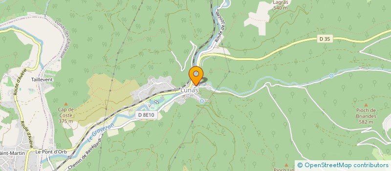 localisation de l'entreprise MADAME LUCIE CARMINATI  LUNAS