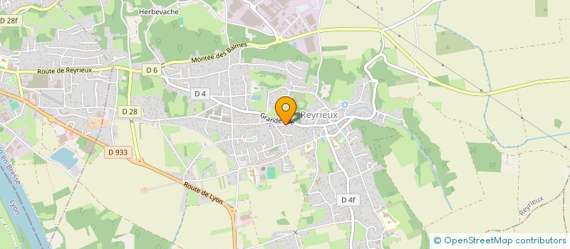 localisation de l'entreprise MADAME LUCIE CARNIS à REYRIEUX
