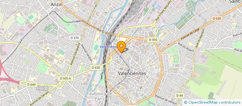 localisation de l'entreprise MADAME LUCIE CECCHINI à VALENCIENNES