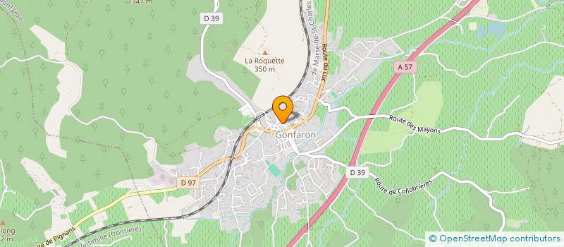 localisation de l'entreprise MADAME LUCIE CERVETTO à GONFARON