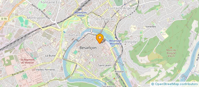 localisation de l'entreprise MADAME LUCIE CHABOD  BESANCON