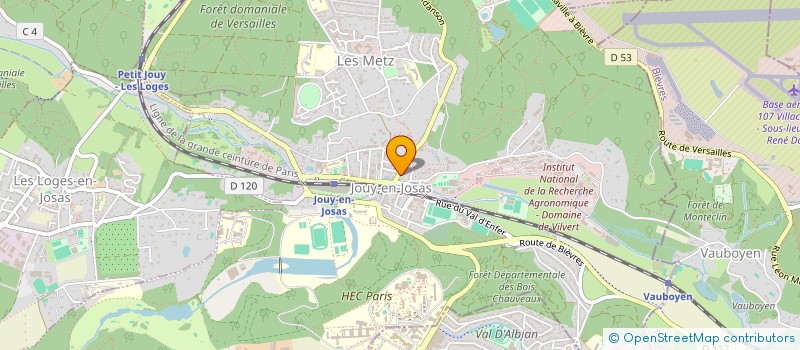 localisation de l'entreprise MADAME LUCIE CHAIGNON  JOUY-EN-JOSAS