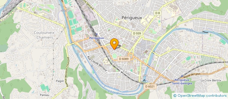 localisation de l'entreprise MADAME LUCIE CHAISSAC  PERIGUEUX