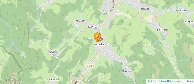 localisation de l'entreprise MADAME LUCIE CHAIZE à BAN-DE-LAVELINE