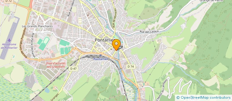 localisation de l'entreprise MADAME LUCIE CHAPON à PONTARLIER