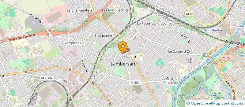 localisation de l'entreprise MADAME LUCIE CHARCOSSET à LAMBERSART