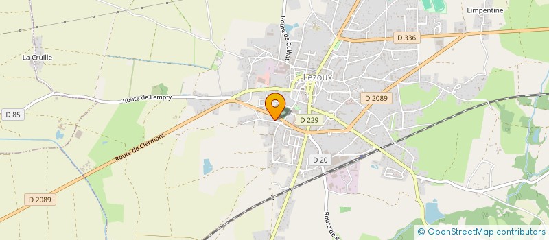 localisation de l'entreprise MADAME LUCIE CHARDONNET  LEZOUX