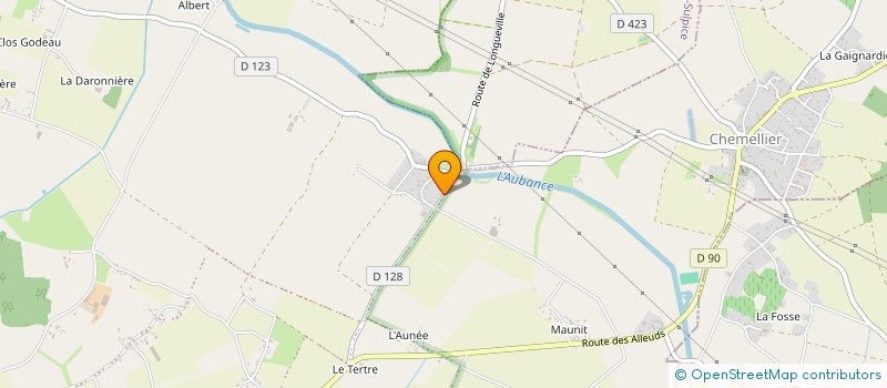 localisation de l'entreprise MADAME LUCIE CHASSAT à BRISSAC LOIRE AUBANCE