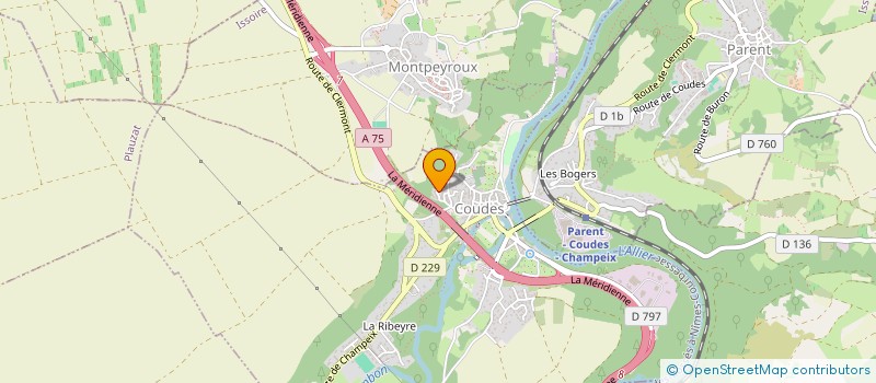 localisation de l'entreprise MADAME LUCIE CHATTELARD  COUDES