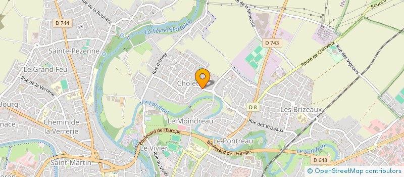 localisation de l'entreprise MADAME LUCIE CHAUMERON à NIORT