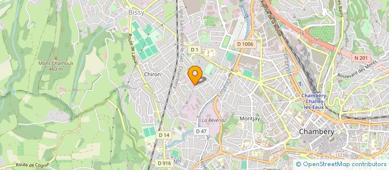 localisation de l'entreprise MADAME LUCIE CHEVALIER  COGNIN