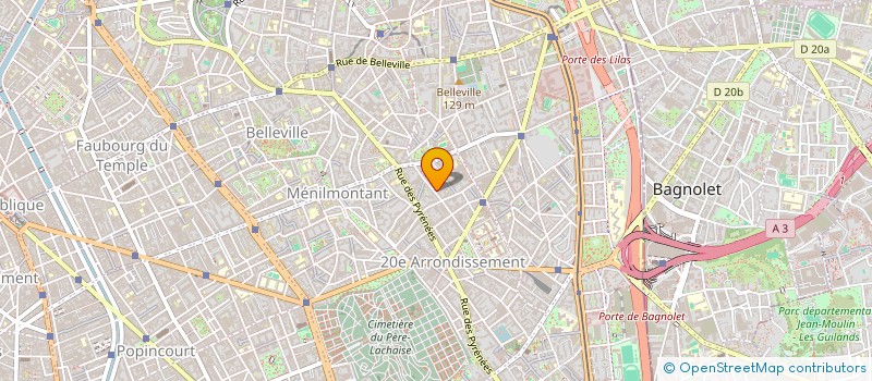 localisation de l'entreprise MADAME LUCIE CHEVILLOT  PARIS