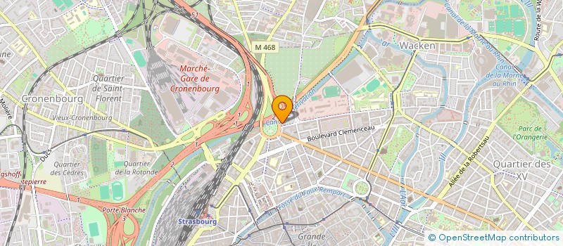 localisation de l'entreprise MADAME LUCIE CHEVRON à STRASBOURG