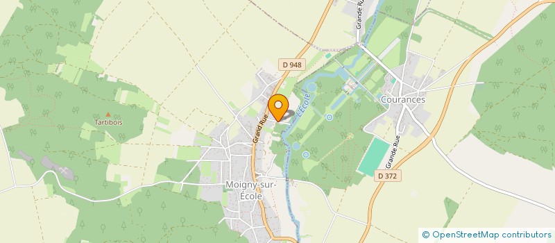 localisation de l'entreprise MADAME LUCIE CHRETIEN à MOIGNY-SUR-ECOLE