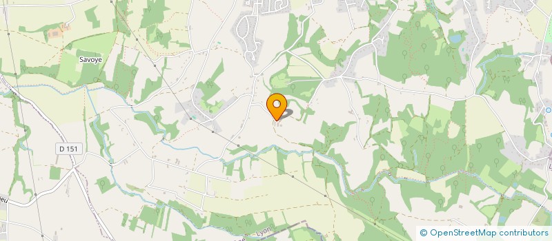 localisation de l'entreprise MADAME LUCIE CICOGNOLA  SAINT-PIERRE-DE-CHANDIEU