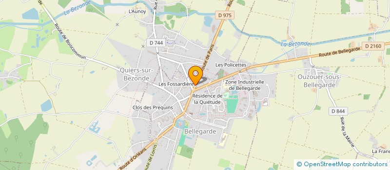 localisation de l'entreprise MADAME LUCIE COELHO DA ROCHA à BELLEGARDE