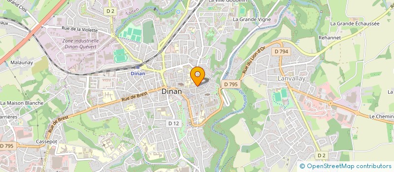 localisation de l'entreprise MADAME LUCIE COGIS  DINAN