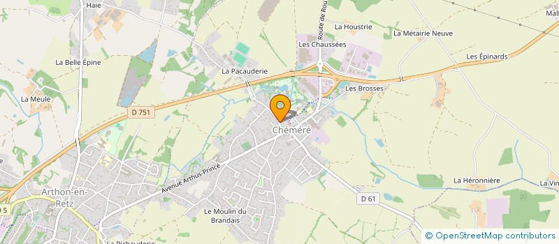 localisation de l'entreprise MADAME LUCIE COLAS  SAINT-MARS-DE-COUTAIS