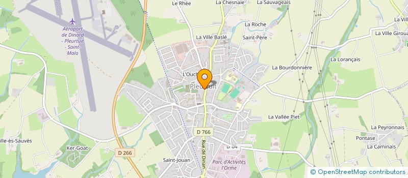 localisation de l'entreprise MADAME LUCIE COLLEVILLE  PLEURTUIT