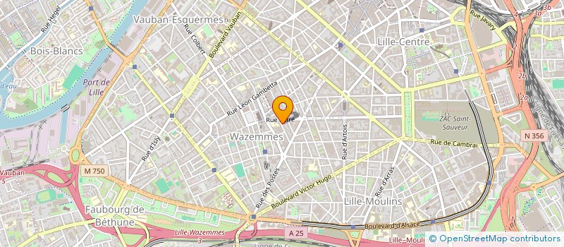 localisation de l'entreprise MADAME LUCIE CORBASSON-GUEVENOUX à LILLE