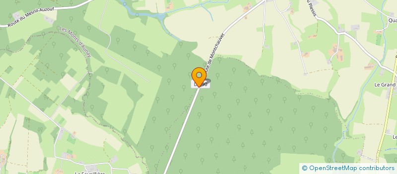 localisation de l'entreprise MADAME LUCIE CORNARD  SOULEUVRE EN BOCAGE