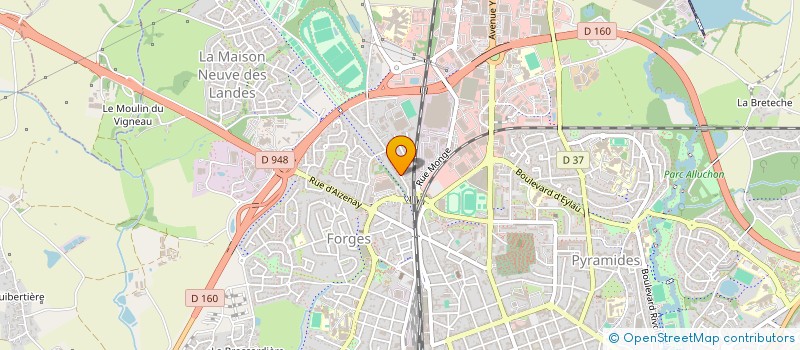 localisation de l'entreprise MADAME LUCIE CORON  LA ROCHE-SUR-YON