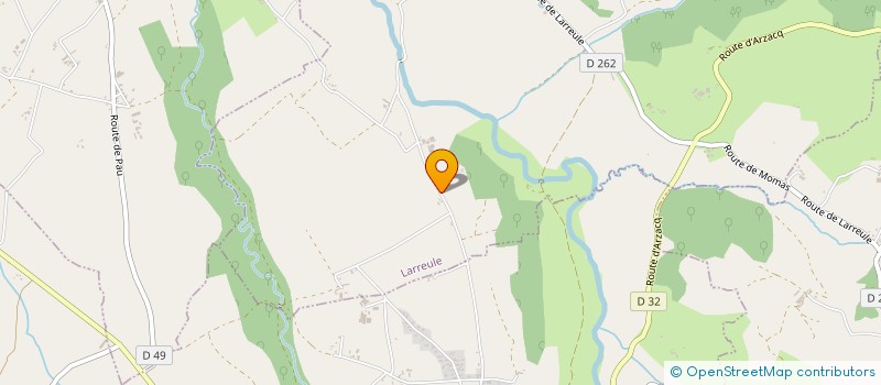 localisation de l'entreprise MADAME LUCIE COUTURIER  LARREULE