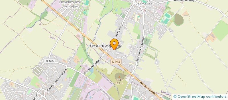 localisation de l'entreprise MADAME LUCIE COVEZ  VERMELLES