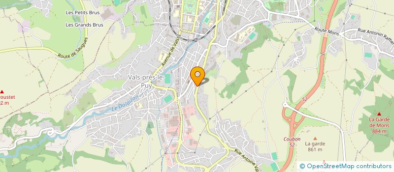 localisation de l'entreprise MADAME LUCIE CUBIZOLLES  AIGUILHE