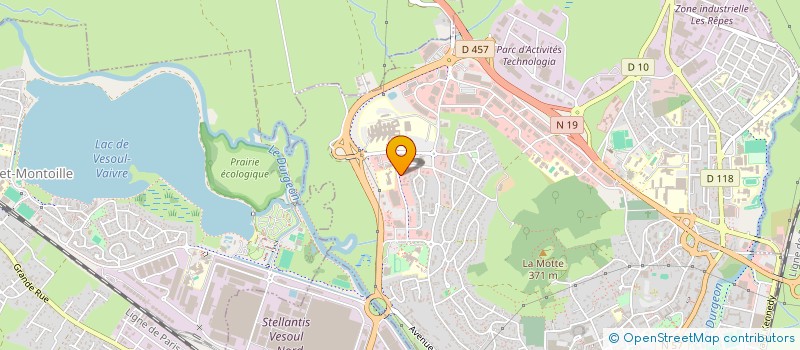 localisation de l'entreprise MADAME LUCIE CUSENIER  VESOUL