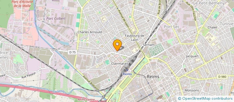 localisation de l'entreprise MADAME LUCIE D'AMORE  REIMS