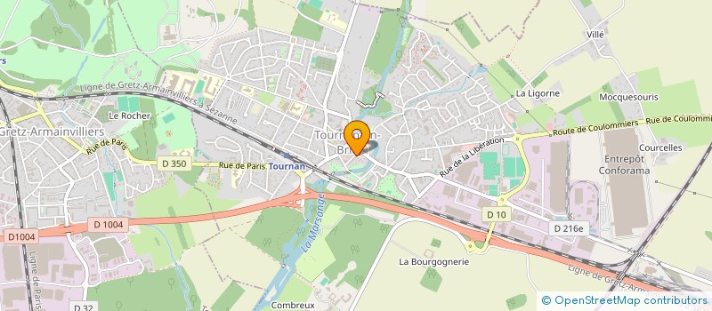 localisation de l'entreprise MADAME LUCIE DA SILVA  TOURNAN-EN-BRIE