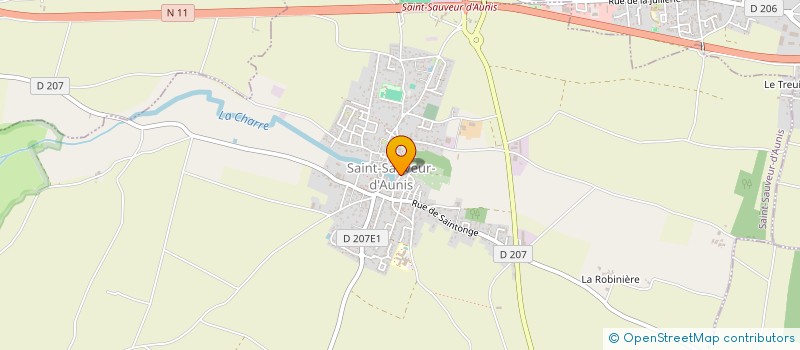 localisation de l'entreprise MADAME LUCIE DALIBARD  SAINT-SAUVEUR-D'AUNIS