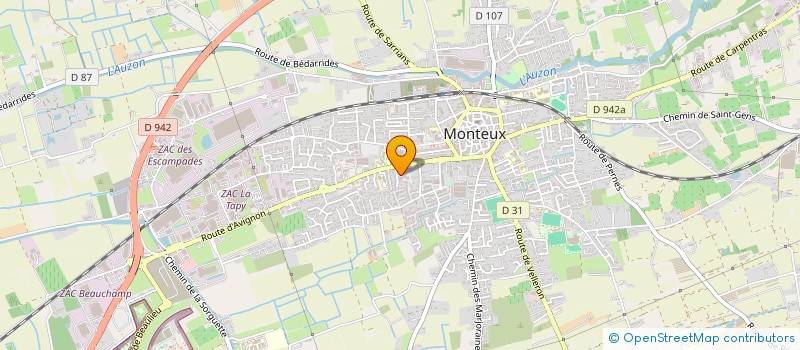 localisation de l'entreprise MADAME LUCIE DAMANT  BEDARRIDES