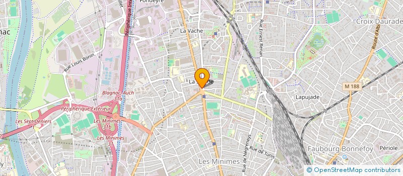 localisation de l'entreprise MADAME LUCIE DARCOT à TOULOUSE