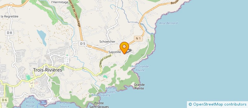 localisation de l'entreprise MADAME LUCIE DAROU  TROIS-RIVIERES