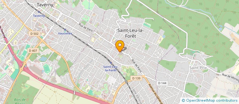 localisation de l'entreprise MADAME LUCIE DAUDEL à SAINT-LEU-LA-FORET