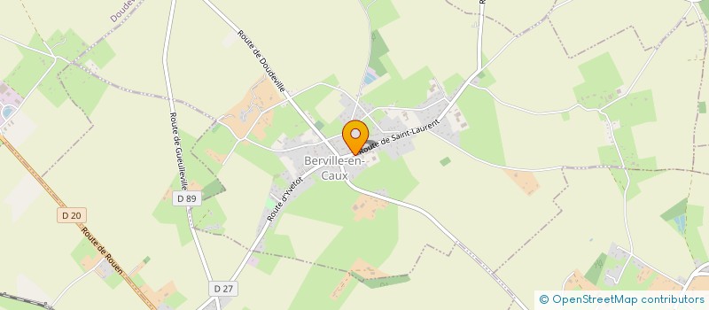 localisation de l'entreprise MADAME LUCIE DAUGE  BERVILLE-EN-CAUX