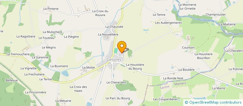 localisation de l'entreprise MADAME LUCIE DAUPHIN  GESVRES