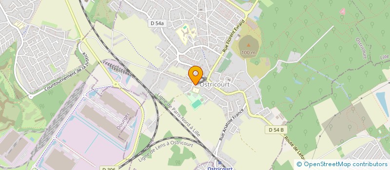 localisation de l'entreprise MADAME LUCIE DAVERGNE  DECHY