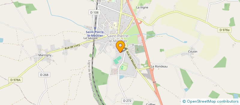 localisation de l'entreprise MADAME LUCIE DE ALMEIDA à SAINT-PIERRE-LE-MOUTIER
