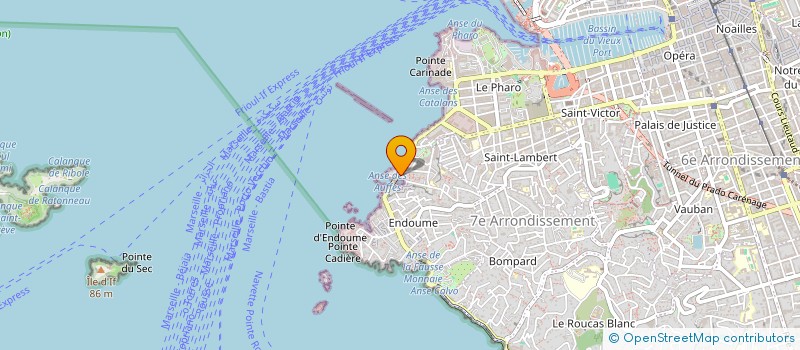 localisation de l'entreprise MADAME LUCIE DE LUCA à MARSEILLE
