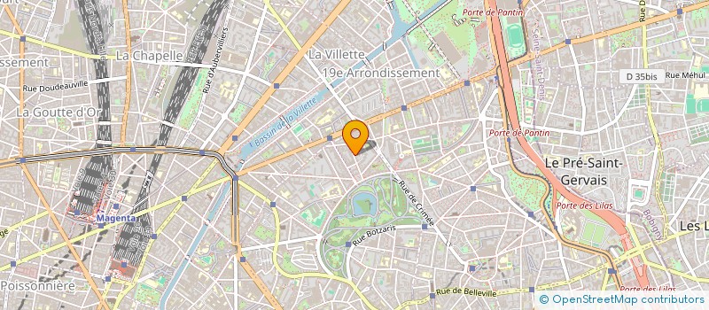 localisation de l'entreprise MADAME LUCIE DELAPORTE  PARIS