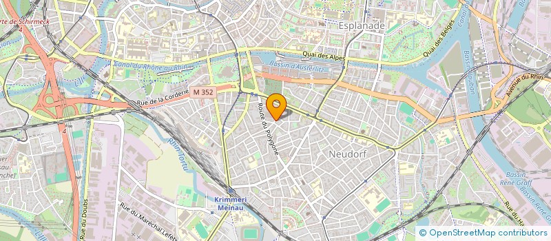 localisation de l'entreprise MADAME LUCIE DELECOUR  STRASBOURG