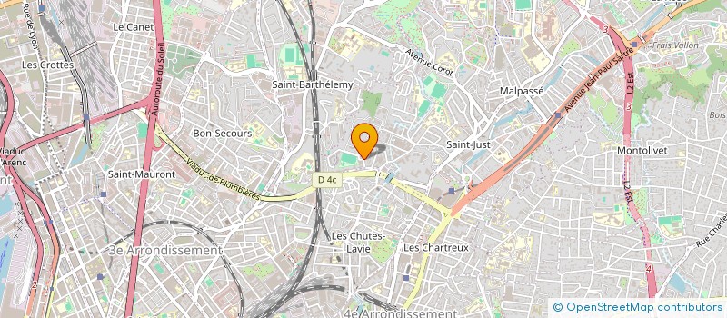 localisation de l'entreprise MADAME LUCIE DELEMOTTE à MARSEILLE