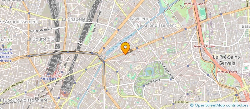 localisation de l'entreprise MADAME LUCIE DELUZ  PARIS