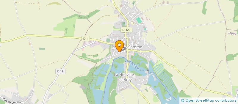 localisation de l'entreprise MADAME LUCIE DEMAIE  BRAY-SUR-SOMME